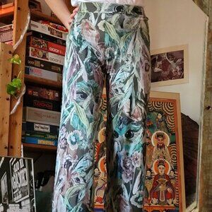 Calida loungewear ostrich and deer print cotton modal blend size xxs